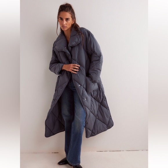 Free People We The Free Joanna Maxi Puffer Jacket - Picture 1 of 4